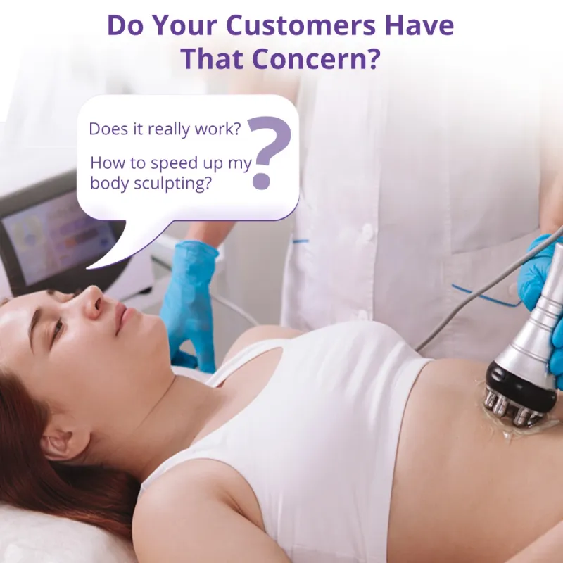 Ultrasonic Cavitation 3 in 1 Slimming & Beautifying Machine